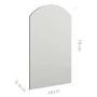 Mirror 70x40 cm glass by , Mirrors - Ref: Foro24-326088, Price: 29,00 €, Discount: %