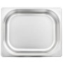 Gastronorm trays 4 units GN 1/2 65 mm stainless steel by , Buckets for steam tables - Ref: Foro24-50887, Price: 41,25 €, Disc...