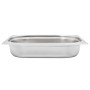 Gastronorm trays 4 units GN 1/2 65 mm stainless steel by , Buckets for steam tables - Ref: Foro24-50887, Price: 41,25 €, Disc...