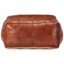Puf marrón 60x60x30 cm cuero auténtico de cabra de , Otomanas - Ref: Foro24-248132, Precio: 152,27 €, Descuento: %