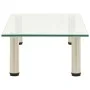 Mueble para TV de vidrio templado transparente 60x35x17 cm de , Muebles TV - Ref: Foro24-322763, Precio: 41,71 €, Descuento: %