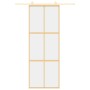 Goldene Schiebetür aus transparentem ESG-Glas und Aluminium von , Türen für zu Hause - Ref: Foro24-155154, Preis: 157,28 €, R...