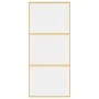 Goldene Schiebetür aus transparentem ESG-Glas und Aluminium von , Türen für zu Hause - Ref: Foro24-155149, Preis: 154,88 €, R...