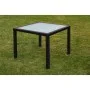 5-teiliges Garten-Essset und schwarze Kissen aus synthetischem Rattan von vidaXL, Gartensets - Ref: Foro24-43122, Preis: 381,...