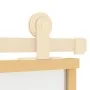 Goldene Schiebetür aus satiniertem ESG-Glas und Aluminium von , Türen für zu Hause - Ref: Foro24-155189, Preis: 187,78 €, Rab...