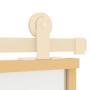 Goldene Schiebetür aus satiniertem ESG-Glas und Aluminium von , Türen für zu Hause - Ref: Foro24-155189, Preis: 190,87 €, Rab...