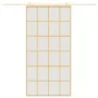Goldene Schiebetür aus satiniertem ESG-Glas und Aluminium von , Türen für zu Hause - Ref: Foro24-155177, Preis: 193,95 €, Rab...