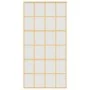 Golden sliding door in frosted ESG glass and aluminum by , Doors for the home - Ref: Foro24-155177, Price: 193,95 €, Discount: %