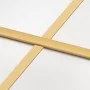 Goldene Schiebetür aus satiniertem ESG-Glas und Aluminium von , Türen für zu Hause - Ref: Foro24-155177, Preis: 193,95 €, Rab...
