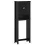 BERG toilet cabinet solid wood black 60x27x164.5 cm by , Bathroom furniture - Ref: Foro24-358555, Price: 143,48 €, Discount: %
