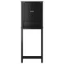 BERG toilet cabinet solid wood black 60x27x164.5 cm by , Bathroom furniture - Ref: Foro24-358555, Price: 143,48 €, Discount: %