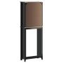 BERG toilet cabinet solid wood black 60x27x164.5 cm by , Bathroom furniture - Ref: Foro24-358555, Price: 143,48 €, Discount: %