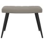 Relaxsessel mit hellgrauem Samthocker von , Sessel - Ref: Foro24-327688, Preis: 132,23 €, Rabatt: %