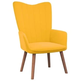 Senfgelber Relaxsessel aus Samt von , Sessel - Ref: Foro24-327662, Preis: 94,03 €, Rabatt: %