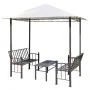 Garden pergola with table and benches 2.5x1.5x2.4 m by vidaXL, Tents and gazebos - Ref: Foro24-43218, Price: 259,96 €, Discou...