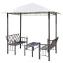 Gartenpergola mit Tisch und Bänken 2,5x1,5x2,4 m von vidaXL, Zelte und Pavillons - Ref: Foro24-43218, Preis: 265,37 €, Rabatt: %