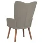 Hellgrauer Relaxsessel aus Samt von , Sessel - Ref: Foro24-327655, Preis: 95,97 €, Rabatt: %
