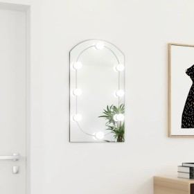 LED light mirror glass arch 70x40 cm by , Mirrors - Ref: Foro24-3102977, Price: 41,04 €, Discount: %