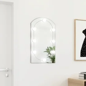Spiegel mit LED-Leuchten, Glasbogen 70x40 cm von , Spiegel - Ref: Foro24-3102977, Preis: 40,37 €, Rabatt: %