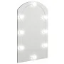LED light mirror glass arch 70x40 cm by , Mirrors - Ref: Foro24-3102977, Price: 40,37 €, Discount: %
