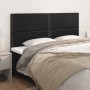 Kopfteile 4 Einheiten aus schwarzem Kunstleder 80x5x78/88 cm von , Kopf- und Fußteile - Ref: Foro24-3116288, Preis: 101,33 €,...