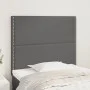 Kopfteile 2 Einheiten aus grauem Kunstleder 90x5x78/88cm von , Kopf- und Fußteile - Ref: Foro24-3116274, Preis: 54,93 €, Raba...