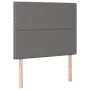 Kopfteile 2 Einheiten aus grauem Kunstleder 90x5x78/88cm von , Kopf- und Fußteile - Ref: Foro24-3116274, Preis: 54,93 €, Raba...