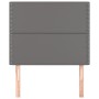 Kopfteile 2 Einheiten aus grauem Kunstleder 90x5x78/88cm von , Kopf- und Fußteile - Ref: Foro24-3116274, Preis: 55,88 €, Raba...