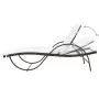 Garden lounger with cushion and brown synthetic rattan side table by vidaXL, Loungers - Ref: Foro24-42885, Price: 148,19 €, D...
