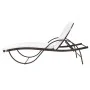 Garden lounger with cushion and brown synthetic rattan side table by vidaXL, Loungers - Ref: Foro24-42885, Price: 148,19 €, D...