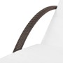 Garden lounger with cushion and brown synthetic rattan side table by vidaXL, Loungers - Ref: Foro24-42885, Price: 161,23 €, D...