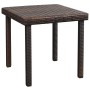 Garden lounger with cushion and brown synthetic rattan side table by vidaXL, Loungers - Ref: Foro24-42885, Price: 161,23 €, D...