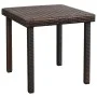 Garden lounger with cushion and brown synthetic rattan side table by vidaXL, Loungers - Ref: Foro24-42885, Price: 148,19 €, D...