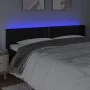 Headboard with LED black synthetic leather 163x16x78/88 cm by , Headboards and footboards - Ref: Foro24-3123192, Price: 70,35...