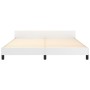Estructura de cama cabecero cuero sintético blanco 180x200 cm de , Camas y somieres - Ref: Foro24-3125525, Precio: 264,93 €, ...