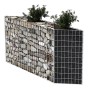 Cesta de muro de gaviones acero galvanizado 120x30x100 cm de vidaXL, Paneles de vallas - Ref: Foro24-142539, Precio: 64,75 €,...