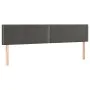 Box spring bed with dark gray velvet mattress 180x200 cm by , Beds and slatted bases - Ref: Foro24-3127446, Price: 499,00 €, ...