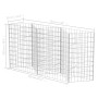 Cesta de muro de gaviones acero galvanizado 120x30x100 cm de vidaXL, Paneles de vallas - Ref: Foro24-142539, Precio: 64,75 €,...
