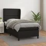 Cama box spring con colchón cuero sintético negro 90x190 cm de , Camas y somieres - Ref: Foro24-3128949, Precio: 330,17 €, De...