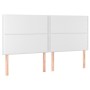 Boxspringbett mit Matratze und LED-weißem Kunstleder 200x200 cm von , Betten und Lattenroste - Ref: Foro24-3135904, Preis: 70...