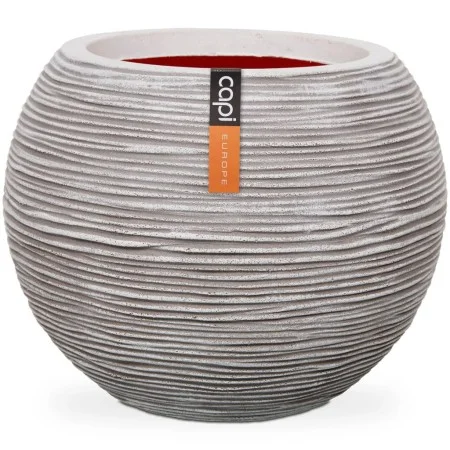 Capi Nature Rib Vase round ivory 40x32 cm KOFI270 by Capi, Pots and planters - Ref: Foro24-424219, Price: 69,10 €, Discount: %