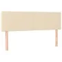 Box spring bed with cream fabric mattress 140x190 cm by , Beds and slatted bases - Ref: Foro24-3140454, Price: 405,13 €, Disc...