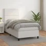 Boxspringbett mit weißer Kunstledermatratze 90x190 cm von , Betten und Lattenroste - Ref: Foro24-3142762, Preis: 338,24 €, Ra...