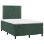 Boxspringbett mit dunkelgrüner Samtmatratze 120x200 cm von , Betten und Lattenroste - Ref: Foro24-3142956, Preis: 445,12 €, R...