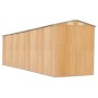 Cobertizo jardín acero galvanizado marrón claro 192x772x223 cm de , Cobertizos - Ref: Foro24-3147478, Precio: 942,49 €, Descu...
