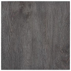 Lamas para suelo autoadhesivas PVC marrón 5,11 m²