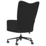 Sillón de relax de terciopelo negro de , Sillones - Ref: Foro24-328178, Precio: 163,47 €, Descuento: %