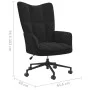 Sillón de relax de terciopelo negro de , Sillones - Ref: Foro24-328178, Precio: 163,47 €, Descuento: %