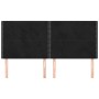 Headboards 4 units of black velvet 100x5x78/88 cm by , Headboards and footboards - Ref: Foro24-3116260, Price: 91,83 €, Disco...