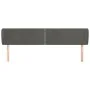 Kopfteil aus dunkelgrauem Samt, 183 x 23 x 78/88 cm von , Kopf- und Fußteile - Ref: Foro24-3117065, Preis: 60,05 €, Rabatt: %